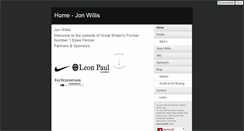 Desktop Screenshot of jonwillis.co.uk